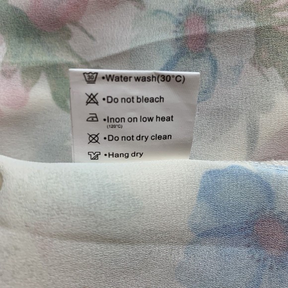 New Pink Milly Floral Duster Open Front Floral 3/4 Sleeve Cover Up Swimwear M - Picture 12 of 14